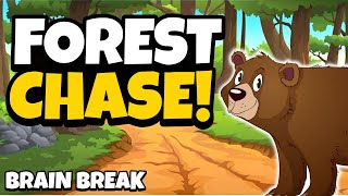 Forest Chase  Brain Break  GoNoodle Inspired [upl. by Meletius92]