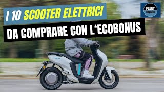 10 scooter elettrici da comprare con gli incentivi [upl. by Jedediah173]