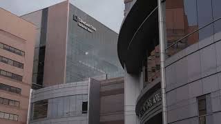 Cleveland Clinics Glickman Tower and Main Campus Aerial Tour [upl. by Wandis301]