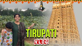 Sudden trip to Tirupati  atha valla home tourhome town million subscribers Tirupati ￼￼trip [upl. by Hgieloj]