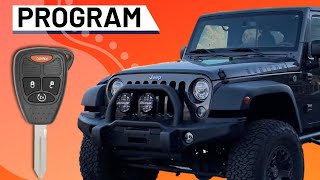 Program Jeep Wrangler Key EASY [upl. by Jodie618]