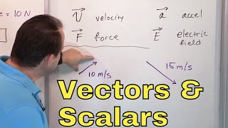 12  What are Vectors and Scalars [upl. by Aikemot]