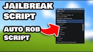 Jailbreak Auto Rob Script 2023 PASTEBIN [upl. by Trimble]