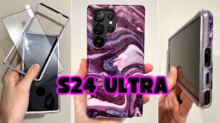 Gviewin S24 Ultra Case with Screen  Lens Protectors  Full Demo  Review [upl. by Haziza]