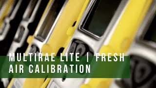 FarrWest HOW TO  Rae Systems MultiRAE Lite Fresh Air Calibration  Gas Detection Episode 2 [upl. by Ede222]