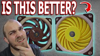 What If the Noctua NFA12x25 Had Twice as Many Blades  Custom 3D Printed Blades [upl. by Aiuqes]