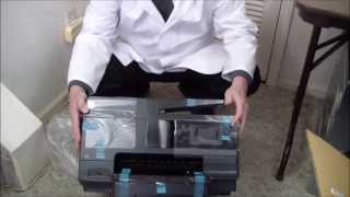 HP Officejet Pro 8610 Unboxing amp Setup [upl. by Yllitnahc]