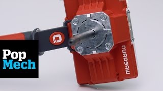 This New Drill Can Cut You a Perfectly Square Hole  PopMech [upl. by Calida735]