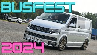 BUSFEST 2024  My favourite vans  VW T6 Transporter [upl. by Mateya846]