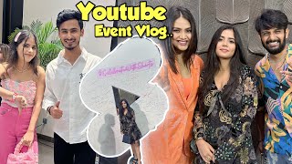 We went to YOUTUBE EVENT 🎈❤️ft Barbie PragatiVermaa [upl. by Zilla]