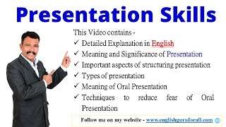 Presentation Skills  Business Communication  Communication Skills [upl. by Odla865]