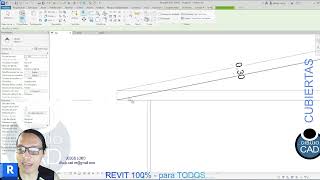 CREAR CUBIERTAS EN REVIT 2024 [upl. by Outhe]