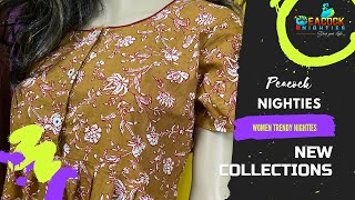 Frock Model Nighties  Peacock nighties manufacturer Coimbatore [upl. by Ahsiemat]