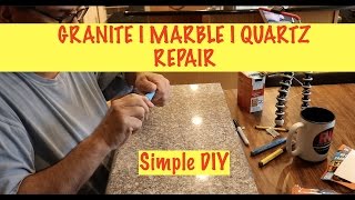 GRANITE I MARBLE I QUARTZ Repair [upl. by Treacy]