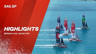 Highlights 2022 Bermuda Sail Grand Prix  SailGP [upl. by Alabaster677]