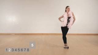 How to perform a simple Burlesque dance sequence [upl. by Auqenahc]