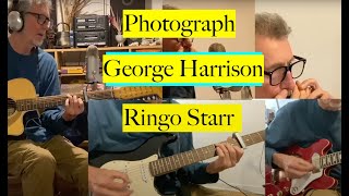 Photograph Ringo StarrGeorge Harrison cover [upl. by Uund]