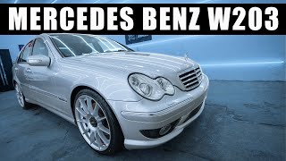 MERCEDES BENZ W203 4K DETALLADO ESTÉTICO  INFINIX MX [upl. by Swetiana526]