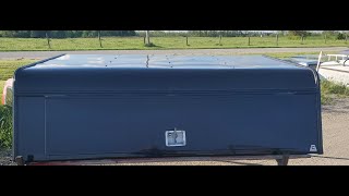 Century DCC truck topper for sale Chevy SilveradoSierra HD 67 bed 2025 body style walkaround [upl. by Aneroc]