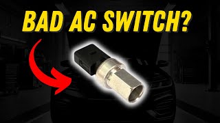 3 Symptoms Of A Bad AC Pressure Switch HIGH OR LOW [upl. by Glogau]