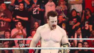 Raw Daniel Bryan vs Sheamus  United States Championship Match [upl. by Tabb737]