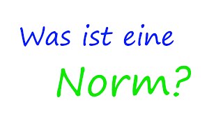 Was ist eine Norm  Math Intuition [upl. by Yolane]