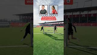 FußballChallenge gegen IngolstadtFußballerin ⚽️ fussball football soccer [upl. by Atsylac]