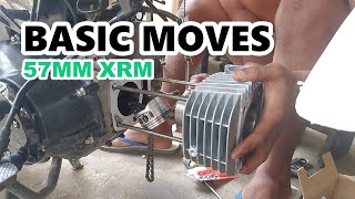 XRM 57MM BASIC MOVES [upl. by Elimac641]