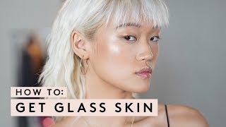 HOW TO GET GLASS SKIN  FENTY SKIN [upl. by Ahtibbat223]