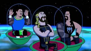 WWE Superstars in outer space [upl. by Siuol511]