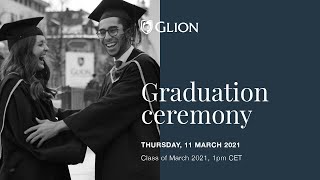 Glion Graduation February 2020 Bachelors Ceremony [upl. by Amoreta]