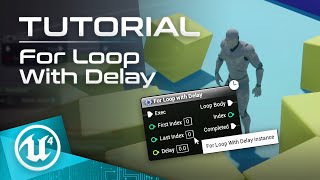 UE4 Tutorial  For Loop With Delay [upl. by Coriss]