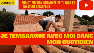 finition monocouche enduit tubage et isolation boisseaux [upl. by Krasnoff]