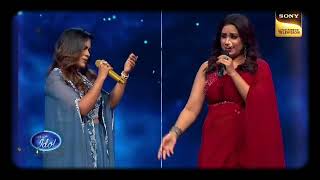 Shreya Ghoshal Jeev Rangla  Sayli Kamble With Shreya Ghoshal Duet Performance Indian Idol 14 [upl. by Nadoj]