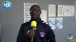 Sadio Diarra Besançon Football  GFA Rumilly Vallières  quotEn seconde période on était plus dedansquot [upl. by Aynahs228]