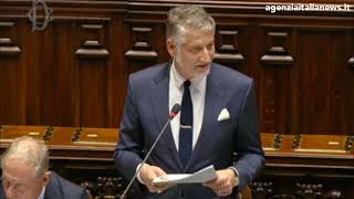 IL NEO MINISTRO ALESSANDRO GIULI RISPONDE AL QUESTION TIME SULLE NOMINE DI SANGIULIANO [upl. by Ackler251]