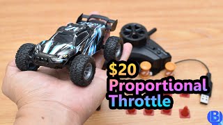 Review Rapid Monster 132 24GHz Proportional Throttle 20 RC Car [upl. by Lurie]