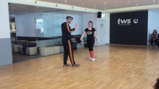 Boogie woogie 6 count basics with Florian and Veronika [upl. by Oag]