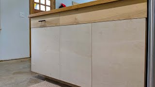 Easy Plywood Cabinet Doors  Building Small Ep 5 [upl. by Eido]