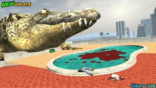 the giant crocodile attacking me 😱 in indian bike driving 3D [upl. by Tomaso238]