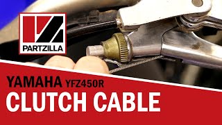 Yamaha ATV Clutch Adjustment and Cable Replacement  Partzillacom [upl. by Morlee]