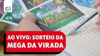 AO VIVO Sorteio da Mega da Virada l g1 [upl. by Sulienroc157]