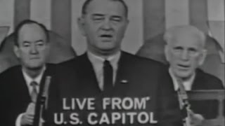 President Lyndon B Johnsons Voting Rights Act Speech [upl. by Letniuq]