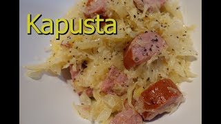 Kapusta Polish Food Recipe  Polish Cooking  Screamin Eagle [upl. by Ohaus522]