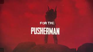 Red Leather  PUSHERMAN Lyric Video [upl. by Maxma]