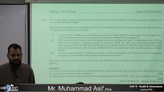 CAF8SirAsifLecture97a [upl. by Ira]