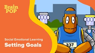 Settings Goals How to Achieve Your Dreams  BrainPOP [upl. by Gwenora]