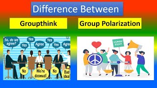 Difference Between Groupthink and Group Polarization [upl. by Primavera451]