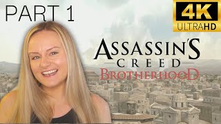 When in Rome  Assassins Creed Brotherhood  Part 1 First Playthrough [upl. by Nirek]