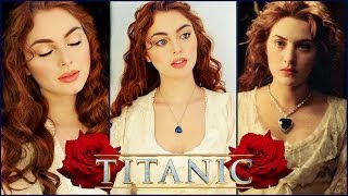 Rose From quotTitanicquot Makeup Tutorial 🌹  Kate Winslet Titanic [upl. by Gronseth]